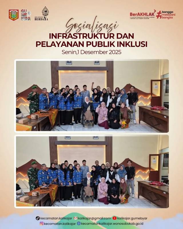 SOSIALISASI INFRASTRUKTUR DAN PELAYANAN PUBLIK INKLUSI